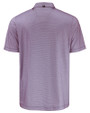 Tampa Bay Rays City Connect Cutter & Buck Pike Recycled Lattice Print Mens Polo College Purple Mannequin Back