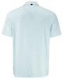 Tampa Bay Rays Mono Cutter & Buck Pike Recycled Fern Print Mens Polo Fresh Mint Mannequin Back