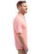 Ellsworth Cutter & Buck Virtue Recycled Botanical Print Featherlight Pique Mens  Polo College Orange Side
