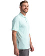 Ellsworth Cutter & Buck Virtue Recycled Botanical Print Featherlight Pique Mens  Polo Fresh Mint Side