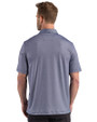 FC Cincinnati Cutter & Buck Pike Recycled Lattice Print Mens Big & Tall Polo Navy Blue Back