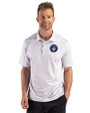 CF Montréal Cutter & Buck Pike Recycled Fern Print Mens Big & Tall Polo Polished Medium Gray Front