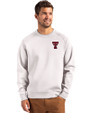 Texas Tech Red Raiders Cutter & Buck Roam Recycled Buttery-Soft Knit Mens Crew Neck Pullover Solitare Front
