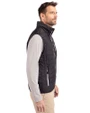 Texas Tech Red Raiders Alumni Cutter & Buck Rainier Recycled Insulated Puffer Mens Full Zip Vest Black Side