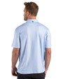Tennessee Titans -  Cutter & Buck Pike Recycled Lattice Print Mens Polo Atlas Light Blue Back