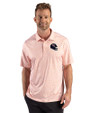 Chicago Bears NFL Helmet Cutter & Buck Pike Recycled Fern Print Mens Polo College Orange Front