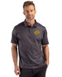 Los Angeles Rams- Cutter & Buck Pike Recycled Fern Print Mens Big & Tall Polo Black Front
