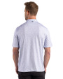 Pitt Panthers Cutter & Buck Pike Recycled Fern Print Mens Polo Chelan Blue Back