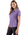 Cutter & Buck Virtue Recycled Heathered Featherlight Pique Womens Polo College Purple Heather Side