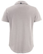 Cutter & Buck Virtue Recycled Heathered Featherlight Pique Womens Polo Polished Heather Mannequin Back