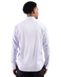 Cutter & Buck Skyline Windowpane Recycled Long Sleeve Button Down Mens Dress Shirt French Blue Back