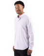 Cutter & Buck Skyline Windowpane Recycled Long Sleeve Button Down Mens Dress Shirt Red Side