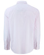 Cutter & Buck Skyline Windowpane Recycled Long Sleeve Button Down Mens Dress Shirt Red Mannequin Back
