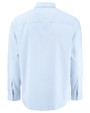 Cutter & Buck Skyline End on End Recycled Long Sleeve Mens Dress Shirt  Atlas Light Blue Mannequin Back
