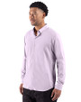 Cutter & Buck Skyline End on End Recycled Long Sleeve Mens Dress Shirt  College Purple Side