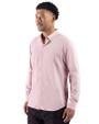 Cutter & Buck Skyline End on End Recycled Long Sleeve Mens Dress Shirt  Red Side