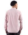 Cutter & Buck Skyline End on End Recycled Long Sleeve Mens Dress Shirt  Red Back