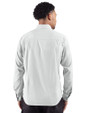 Cutter & Buck Skyline End on End Recycled Long Sleeve Mens Big & Tall Dress Shirt  Solitare Back
