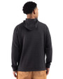 Cutter & Buck Drift Epic Versatility Recycled Textured Knit Mens Big & Tall Hooded Pullover Black Back