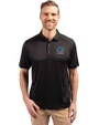 Florida Gators Alumni Cutter & Buck Forge Recycled Four-Way Stretch Mens Big & Tall Polo Black Front