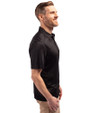 Texas Tech Red Raiders Alumni Cutter & Buck Forge Recycled Four-Way Stretch Mens Big & Tall Polo Black Side