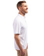 Texas Tech Red Raiders Alumni Cutter & Buck Forge Recycled Four-Way Stretch Mens Big & Tall Polo White Side