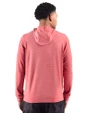 St. Louis Cardinals Cutter & Buck Adapt Recycled Soft Knit Stripe Mens Hooded Pullover Cardinal Red Heather Back
