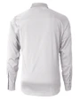 Baltimore Orioles Cutter & Buck Versatech Geo Dobby Stretch Mens Big and Tall Long Sleeve Dress Shirt White/Black Mannequin Back