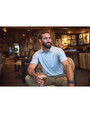 Cutter & Buck Coastline Recycled Double Peached Mens Big & Tall Polo CONCRETE Lifestyle 5