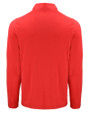 Cutter & Buck Coastline Recycled Double Peached Mens Big & Tall Quarter Zip Pullover Red Mannequin Back