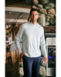 Cutter & Buck Coastline Recycled Double Peached Mens Big & Tall Hooded Pullover CONCRETE Lifestyle 4