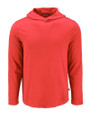 Cutter & Buck Coastline Recycled Double Peached Mens Big & Tall Hooded Pullover Red Mannequin