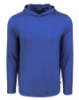 Cutter & Buck Coastline Recycled Double Peached Mens Big & Tall Hooded Pullover Tour Blue Mannequin