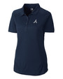 Atlanta Braves Ladies' CB DryTec Northgate Polo NVBU_MANN_HG 1