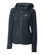 Atlanta Braves Ladies' Mainsail Hooded Jacket LNH_MANN_HG 1
