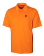 Baltimore Orioles Cutter & Buck Forge Stretch Mens Polo Orange Burst Mannequin