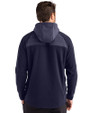 Boston Red Sox Cutter & Buck Woodland Epic Versatility Recycled Insulated Fleece Mens Full Zip Jacket Navy Blue Back