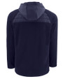 Boston Red Sox Cutter & Buck Woodland Epic Versatility Recycled Insulated Fleece Mens Full Zip Jacket Navy Blue Mannequin Back