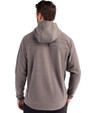 Chicago White Sox Cutter & Buck Woodland Epic Versatility Recycled Insulated Fleece Mens Full Zip Jacket Elemental Grey Back