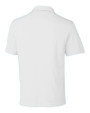 Cincinnati Reds Cutter & Buck Genre Textured Solid Mens Polo White Mannequin Back
