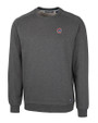 Chicago Cubs Cutter & Buck Saturday Cotton Blend Mens Crew Neck Sweatshirt Charcoal Heather Mannequin