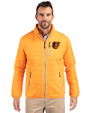 Baltimore Orioles Cutter & Buck Rainier PrimaLoft® Mens Eco Insulated Full Zip Puffer Jacket Satsuma Front