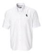 Chicago White Sox Cutter & Buck Epic Easy Care Nailshead Mens Short Sleeve Dress Shirt White Mannequin