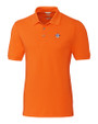 Houston Astros Cutter & Buck Advantage Eco Tri-Blend Pique Mens Polo Orange Burst Mannequin