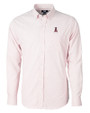Los Angeles Angels Cutter & Buck Versatech Tattersall Stretch Mens Long Sleeve Dress Shirt Red Mannequin