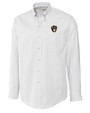 Milwaukee Brewers Cutter & Buck Epic Easy Care Nailshead Mens Long Sleeve Dress Shirt White Mannequin