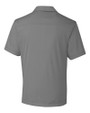 Milwaukee Brewers Cutter & Buck Northgate CB DryTec Short Sleeve Mens Polo Elemental Grey Mannequin Back