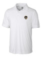Milwaukee Brewers Cutter & Buck Northgate CB DryTec Short Sleeve Mens Polo White Mannequin