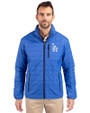 Los Angeles Dodgers Cutter & Buck Rainier PrimaLoft®  Mens Big and Tall Eco Insulated Puffer Jacket Royal Front