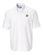 Athletics Cutter & Buck Epic Easy Care Nailshead Mens Big and Tall Short Sleeve Dress Shirt White Mannequin